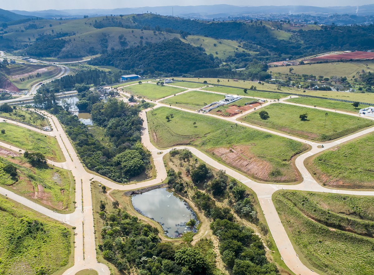 Vista aérea — Lagoa do Catu